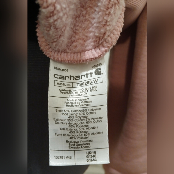 Carhartt Pink Hoodie - Picture 9 of 14